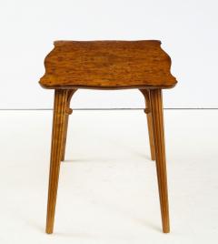 A Swedish Modern Burr Birch Side Table Circa 1940s - 2317010