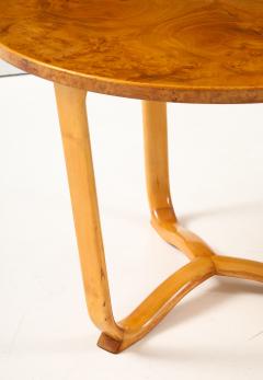 A Swedish Modern Circular Side Table Circa 1930 40 - 4713565