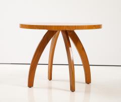 A Swedish Modern Elmwood Side Table Circa 1940s - 3559314