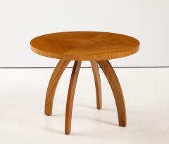 A Swedish Modern Elmwood Side Table Circa 1940s - 3559334