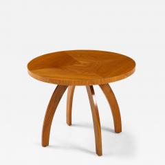 A Swedish Modern Elmwood Side Table Circa 1940s - 3562684