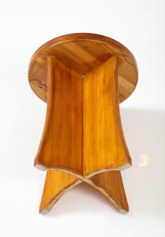 A Swedish Modernist Solid Pine Side Table Circa 1960s - 2471998