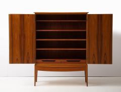 A Swedish Modernist Teak Cabinet Circa 1940 50 - 3933561