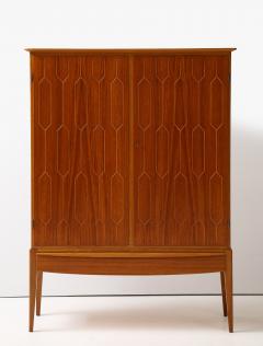 A Swedish Modernist Teak Cabinet Circa 1940 50 - 3933562