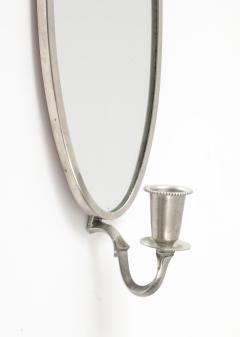 A Swedish Pewter Mirror Set CIrca 1930s - 4713631