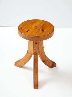 A Swedish Pine Stool Circa 1960s - 2593082