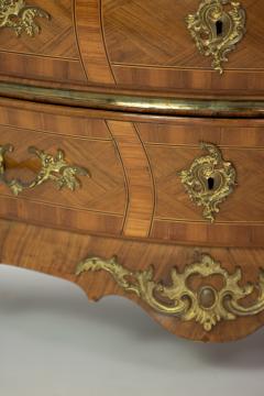 A Swedish Rococo Bomb Commode Mid 18th Century  - 2376248