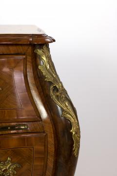 A Swedish Rococo Bomb Commode Mid 18th Century  - 2376249