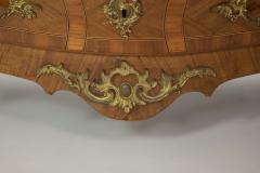 A Swedish Rococo Bomb Commode Mid 18th Century  - 2376254