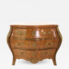 A Swedish Rococo Bomb Commode Mid 18th Century  - 2378657