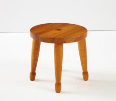 A Swedish Solid Pine Stool Circa 1970s - 2823772