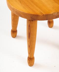 A Swedish Solid Pine Stool Circa 1970s - 2823774