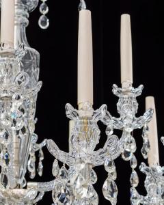 A TWELVE LIGHT EDWARDIAN CHANDELIER - 3796073