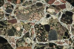 A Terrazzo Stone Coffee Table Supported on Handmade Steel Base - 2246634
