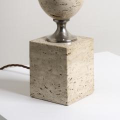 A Travertine Table Lamp - 3585371