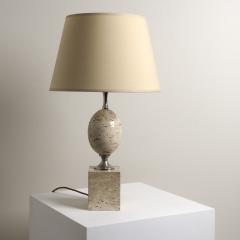 A Travertine Table Lamp - 3585372