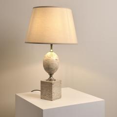 A Travertine Table Lamp - 3585373