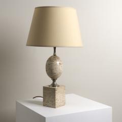 A Travertine Table Lamp - 3585374