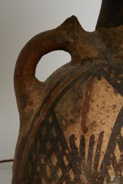 A Tribal Terracotta Table Lamp - 2330768