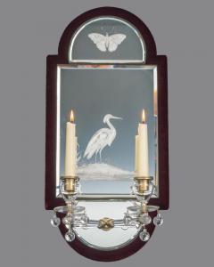A UNUSUAL PAIR OF VICTORIAN MIRROR LIGHTS - 3795992