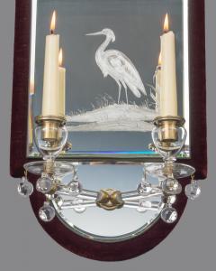 A UNUSUAL PAIR OF VICTORIAN MIRROR LIGHTS - 3795993