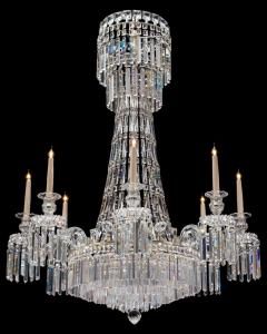 A UNUSUAL WILLIAM IV TENT AND WATERFALL CHANDELIER - 3787462