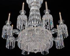 A UNUSUAL WILLIAM IV TENT AND WATERFALL CHANDELIER - 3787492