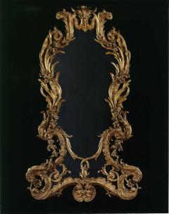 A VERY FINE AND UNUSAL GILTWOOD MIRROR - 4224391