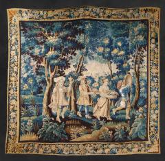 A VERY FINE LATE 17TH CENTURY ALLEGORICAL FLEMISH BRUSSELS BAROQUE TAPESTRY - 3538010