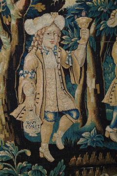 A VERY FINE LATE 17TH CENTURY ALLEGORICAL FLEMISH BRUSSELS BAROQUE TAPESTRY - 3538013