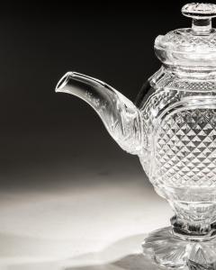 A VERY RARE GLASS TEAPOT - 3788071