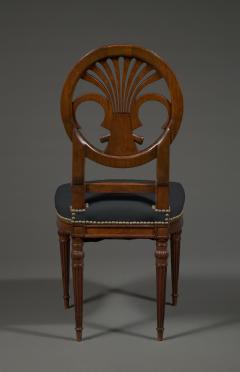 A VERY RARE SET OF FOURTEEN MAHOGANY DINING CHAIRS - 3519345