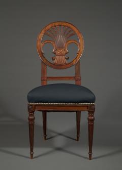 A VERY RARE SET OF FOURTEEN MAHOGANY DINING CHAIRS - 3519370