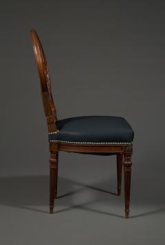 A VERY RARE SET OF FOURTEEN MAHOGANY DINING CHAIRS - 3519372