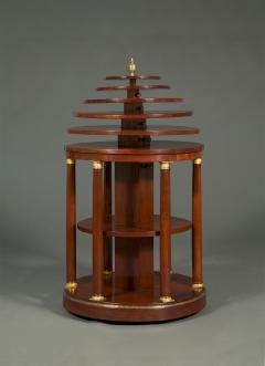 A VERY UNUSUAL MAHOGANY AND GILT BRASS MOUNTED ETAGERE - 3434624