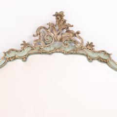 A Venetian style Painted Wall Mounted King Size Headboard C 1900  - 4311871