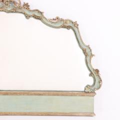 A Venetian style Painted Wall Mounted King Size Headboard C 1900  - 4311872