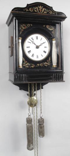 A Very Decorative and Original Black Forest Wall Clock - 3328094
