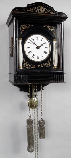 A Very Decorative and Original Black Forest Wall Clock - 3328095