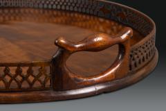 A Very Fine Oval Tray to a Chippendale Design of Excellent Quality - 2484445
