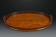 A Very Fine Oval Tray to a Chippendale Design of Excellent Quality - 2484448