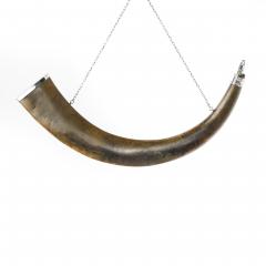 A Very Fine and Historically Significant George III Silver Mounted Powder Horn - 4227421