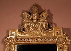 A Very Interesting Mirror With The Papal Coat Of Arms Last Quarter 18th Century - 3255153