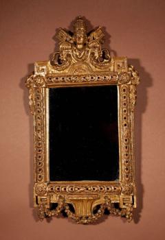 A Very Interesting Mirror With The Papal Coat Of Arms Last Quarter 18th Century - 3264429