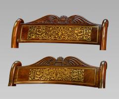 A Very Rare Long Set of 16 George III Brass Inlaid Rosewood Dining Chairs - 836408