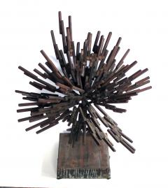 A Vibrant 1970s Iron Sculpture Entitled Super Nova - 533424