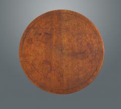 A Victorian Oak Campaign Lamp Table - 1625087