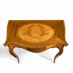 A Victorian inlaid satinwood and kingwood table in the style of Hepplewhite - 1846415