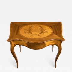 A Victorian inlaid satinwood and kingwood table in the style of Hepplewhite - 1847174