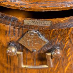 A Victorian oak country house letterbox by Rodrigues 1872 - 1506566